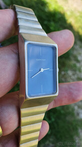 Celostrieborné Vintage mechanické hodinky CERTINA - 3