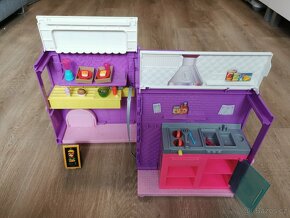 Barbie pojízdná restaurace, panenky a doplňky - 3