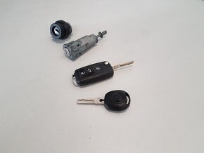 Sada zámků, klíče s dálkovým ovládáním Škoda Rapid - 3
