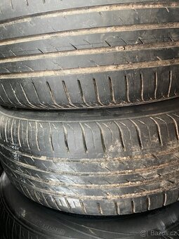 Plechové disky 15” 5x100 a letní pneu 185/60/R15 - 3