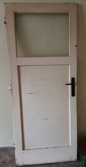 Prodám 5x starší interiérové dveře (retro) - Čelákovice - 3