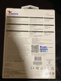 Externí pevný disk 2,5" ADATA HV320 2TB + pozdro zdarma - 3