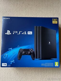 Playstation 4 PRO 1TB SSD ver.7216B, 2 ovladače - 3