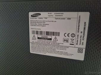 Samsung 3D Tv 40 palců ue40h6470ss - 3