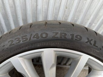 19" Elektrony SKODA 5x112 s letnymi pneu 235/40 R19 - 3