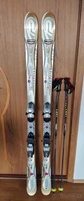 Nové lyže K2 MOTO 167 STILETTO + hůlky LEKI - 3