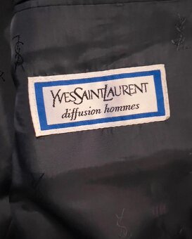 Luxusní vintažni sako zn Yves Saint Laurent - 3