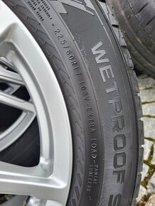 Prodám alu kola Dezent 5x108 R17 pneu 225/60 R17 - 3