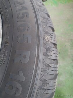 215/65/16 semperit 7,5mm dot23 - 3