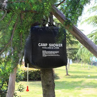 Sprcha solární Camp Shower 40 L - černá - 3