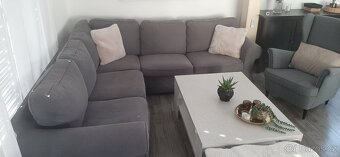 Rohová sedací souprava IKEA Ektorp - 3