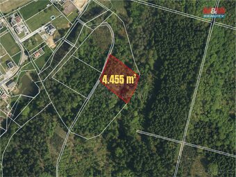 Prodej lesa, 4455 m², Petřvald, ul. Pod Lesem - 3
