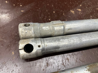 Predám predné tlumiče DUBY ČZ motocross - 3