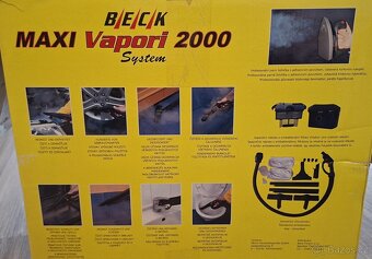 Profesionální parní čistič BECK VAPORI 2000 Sysrem - 3