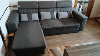 Rozkládací rohová sedačka - 3