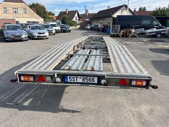 Dvouplato autopřepravník vozík plato přívěs 3500kg - 3