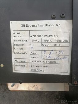 Mercedes w220 stolíky - 3