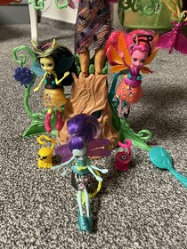 Mattel Monster High Straškouzelná Treesa + malé víly - 3