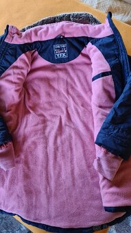 Dívčí zimní kabátek vel 134-140 - 3