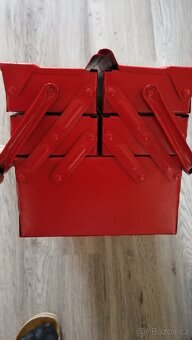 Plechový kufr na nářadí rozkladaci - 3