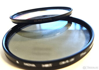 Filtry 77 mm - HOYA CPOL + BW UV - 3