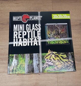 Terárium / akvárium Reptiplanet 30x30x30 nepoužité - 3