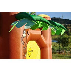 Skákací hrad Džungle se skluzavkou - 3