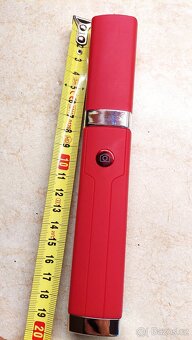 Červená selfie tyč - 3