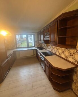 Rustikální linka tmavý dub se spotřebiči,6176 - 3