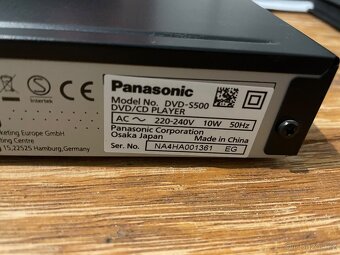 Prodam prehravac DVD Panasonic 5500 levne - 3