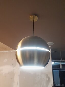 Mosazný designový lustr - 3