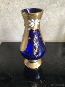 Váza z Novoborského skla výška 31 cm. - 3