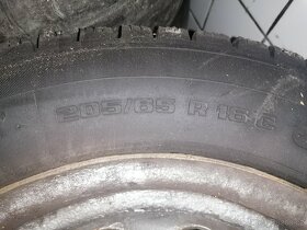 Mercedes benz Vito - zimní pneumatiky:205/65 R 16 C - 3