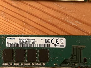 RAM DDR4 8GB a 4GB více ks,funkční - 3