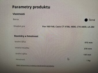 Pouzdro na klávesy - Stagg K10-097 - 3