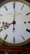 Vídeňský regulátor dachluhr nástěnné hodiny Empír rok 1820 - 3
