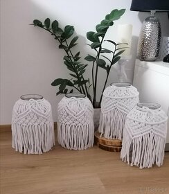 macramé boho lucerny - 3