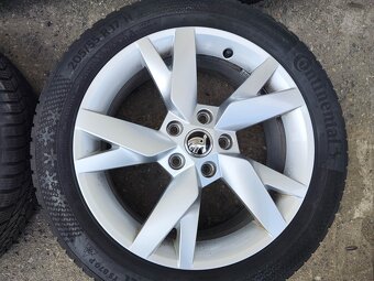 17"zimní alu sada Lyra 5x112 origo Škoda Octavia 4 Golf 8 - 3