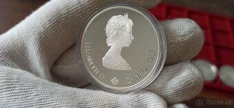 Kanada stříbrné 20 Dollars OH Calgary 1988. - 3