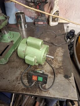 Stojanová stolní vrtačka 380V + motor 220V - 3