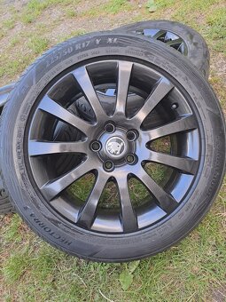 Alu kola 5x112 originál Škoda Yeti 225/50 R17 - 3