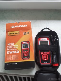 OBD diagnostika Konnwei KW850 1x použitá - 3