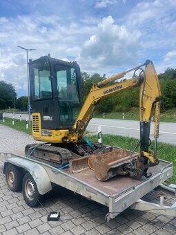 Minibager Komatsu Pc16r - 3