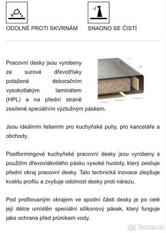 Kuchyňská pracovní deska - 3