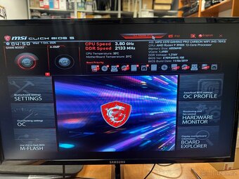 MPG X570 Gaming PRO, RYZEN 9-3900X, 64GB DDR4 - 3