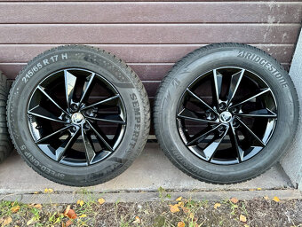 originální ALU kola škoda borbet R17 5x112 - 3