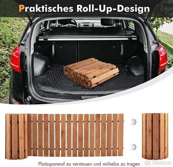 Dřevěná cesta, chodník na zahradu 245x43 - 3