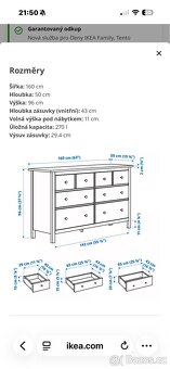 IKEA komoda Hemnes - 3