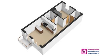 Pronájem bytu 2+kk, s park. stáním, tř. 1.máje, Břeclav - 3