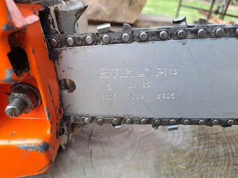 Historická pila Stihl - 3